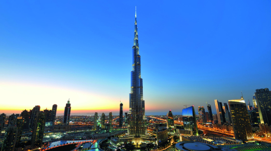 Burj Khalifa di Dubai