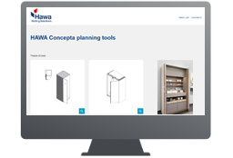 Configuratore HAWA-Concepta e HAWA Folding Concepta