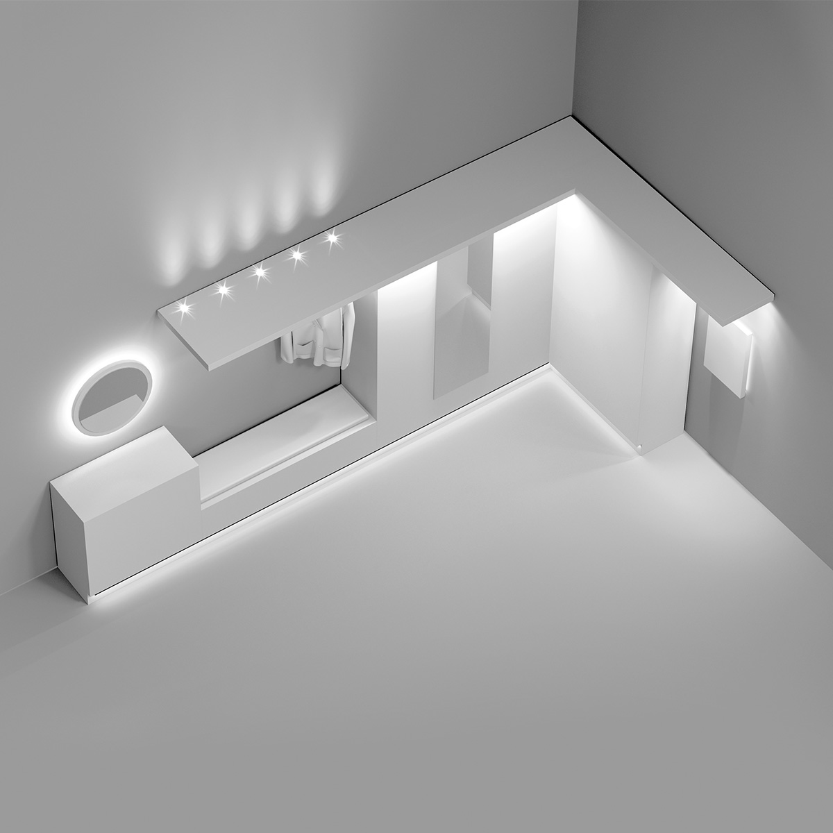 Sistemi di illuminazione per mobili ed ambienti