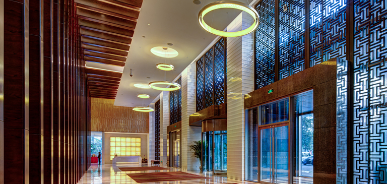 Area d'ingresso Hilton Shijiazhuang Hotel