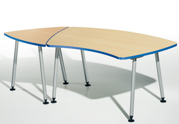 Komplettset Idea A, rechteckig, Tischgestellsystem