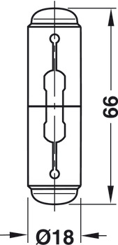 Zierhülse, für Startec Fl 2, Rollen-Durchmesser 16 mm