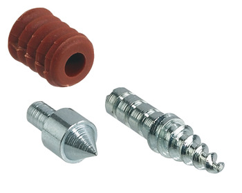 Druckknopfverbinder, zum Einpressen, für Bohrtiefe 12,5/13,5 mm, Stahl/Polyamid