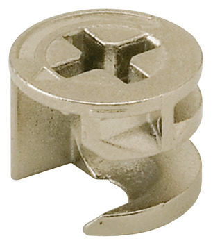 Verbindergehäuse, Häfele Minifix® 12, Zinkdruckguss, ohne Abdeckrand
