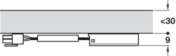 kapazitiver Schalter/Dimmer, Häfele Loox modular für Einrastverbinder