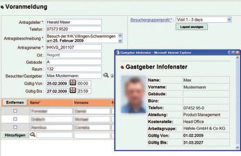 Software-Option, Pförtner-Modul, für Software Online Integra SOI/SE