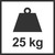 25 kg