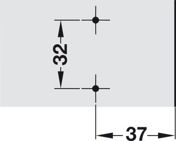 Cuneo angolare, -5°, 6 mm, Clip/Clip Top, da inserire in applicazioni angolari