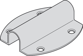 supporto dispositivo di accensione Häfele Loox, con piastra di fissaggio