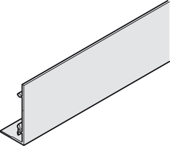 Profilo di copertura, per binario di scorrimento per montaggio a soffitto e a parete