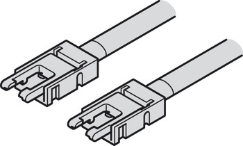 cavo di collegamento, per Häfele Loox5 strip LED 8 mm a 3 poli (multi-white)