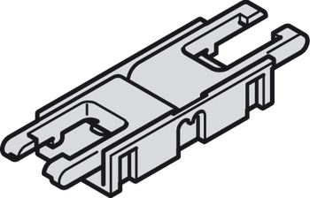 connettore a clip, per Häfele Loox5 strip LED 8 mm a 2 poli (monocromatico)