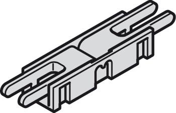 connettore a clip, Häfele Loox5 per strip LED monocromatica 5 mm