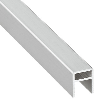 profilo di rinforzo, per ante scorrevoli lunghezza 2500 mm in alluminio