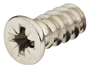 Vite Euro, Häfele Varianta, testa cilindrica, cilindro profilato, acciaio, filetto totale, per forature di Ø 5 mm nel legno