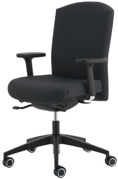 Sedia per ufficio, O4002, imbottitura seduta e schienale: rivestimento in stoffa