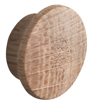 tappo di copertura, legno massello naturale, per foratura cieca Ø 12 mm