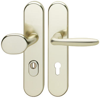 Set maniglie per porta, alluminio, Hoppe, Verona 86G/3332ZA/3310/1510 ES1 (SK2)