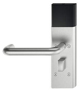 Modulo terminale porta, Häfele Dialock DT 710 con interfaccia Bluetooth HB, per porte interne/porte di stanze per ospiti, con pomolo girevole