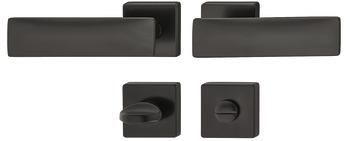 Set maniglie per porta, Pressofusione di zinco, classe 3, Startec LDH 3225