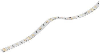 strip LED, Häfele Loox5 LED 2064 12 V 8 mm a 3 poli (multi-white), 2 x 60 LED/m, 4,8 W/m, IP20