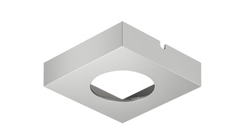 base distanziale, per modulo lampada Häfele Loox5, foro Ø 58 mm, acciaio