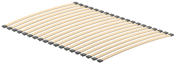 Set di doghe in legno elastico e tasche, per guarnitura per letto ribaltabile Häfele Teleletto