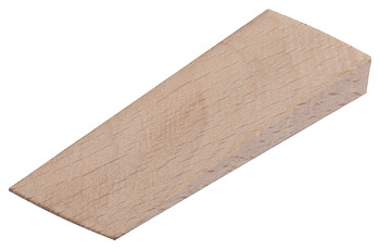Cunei universali in legno, per facilitare l'allineamento di elementi strutturali