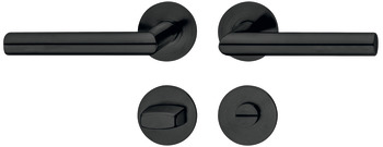 Set maniglie per porta, Häfele Startec modello LDH 3171 acciaio inox