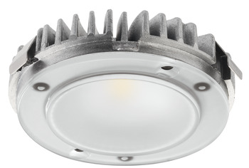 lampada da incassare o applicare, Häfele Loox5 LED 3086 24 V modulare a 3 poli (tecnica a 2 fili multi-white) Alluminio